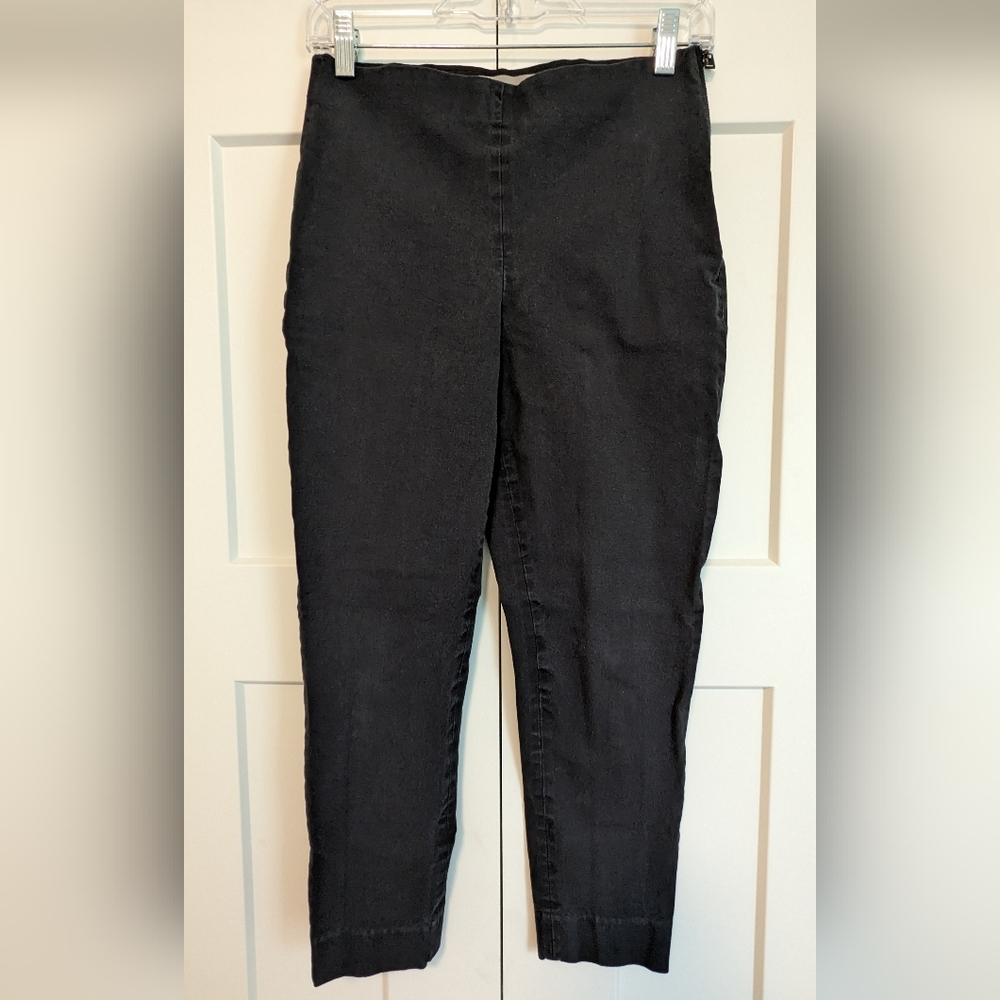 Everlane Side Zip Stretch Cotton Pant